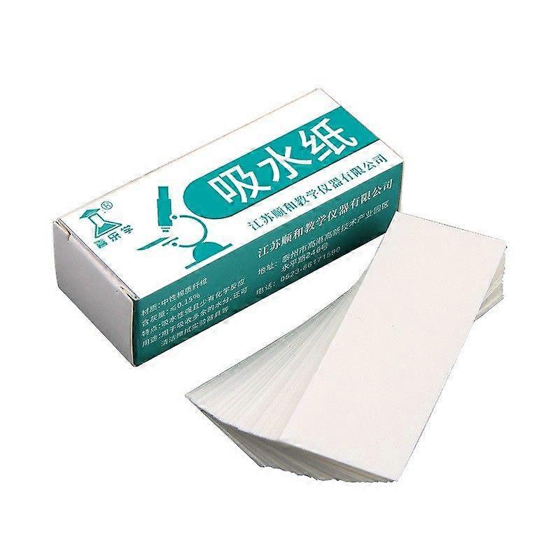 5 Boxes High Absorbency Laboratory Filter Paper For Chemistry And Biology Experiments Microscope Cleaning And Dust Removal 100 Sheets Per Box