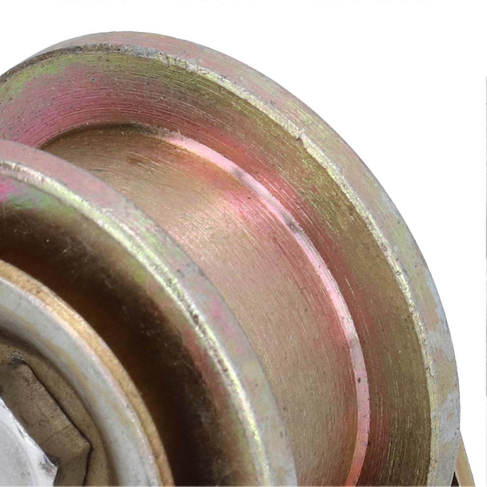 60mm H-type grooved wheel, heavy duty wire rope rail with 2.5mm bracket for lifting equipment