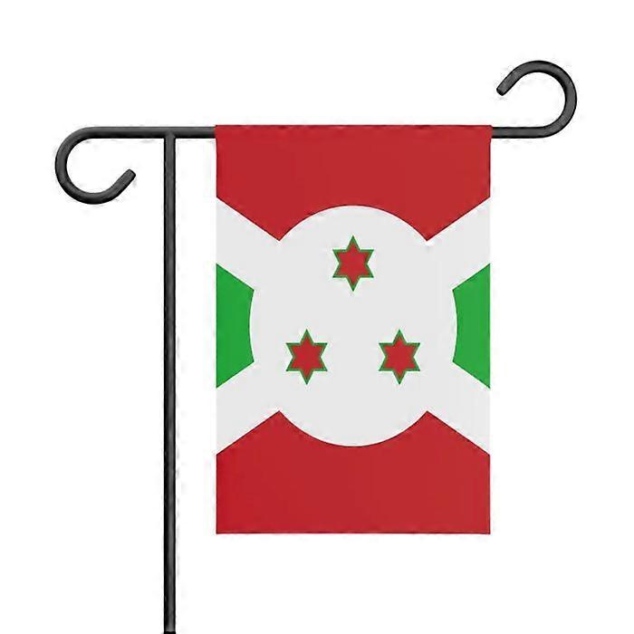 Flag - Burundi - 32 x 47.5 cm - Polyester - Double-sided print - Multicolor