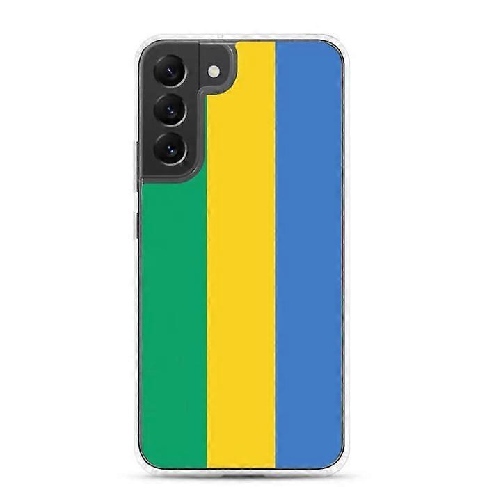 Phone Case – Gabon Flag – Compatible with Samsung Galaxy S22 Ultra – Soft Case – Durable and Shockproof – Pixelforma