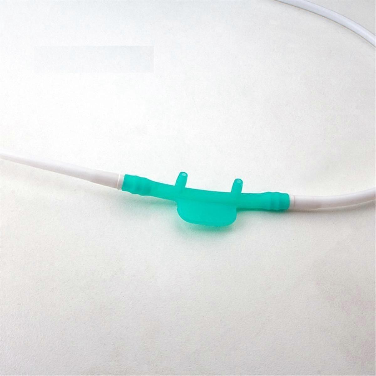 Oxygen Tube, Made of Silicone Material, Nasal Oxygen Cannula,Not Easy to Deform and Crack, Easy to