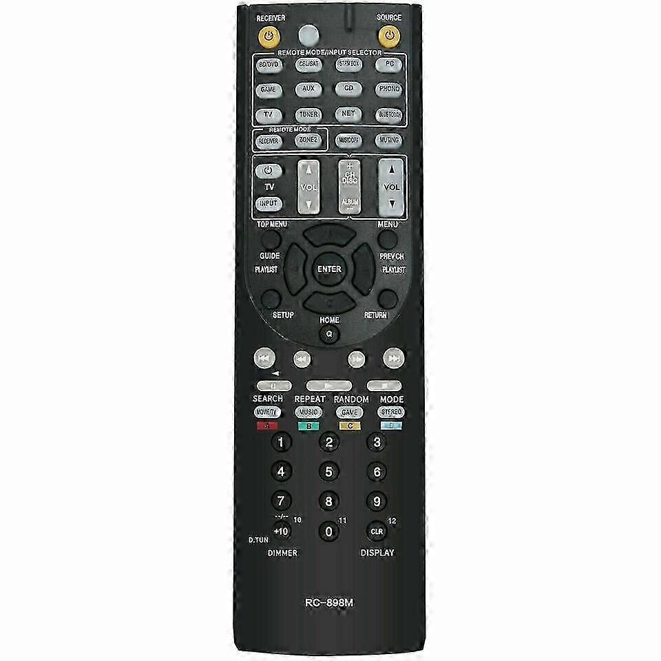 Ny RC-898M för ONKYO AV-mottagare Fjärrkontroll TX-NR5008 TX-NR709 TX-NR646 KB