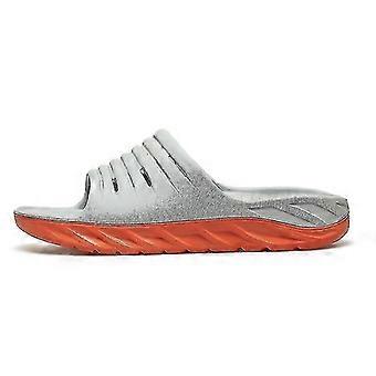 Mens Recovery Sandals With Comfortable Plantar Fasciitis Arch Support