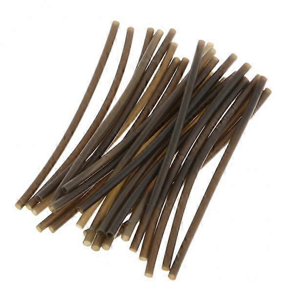 2x 25pcsリグ作成シュリンクチューブスリーブ1/2鯉釣りリグスリーブ