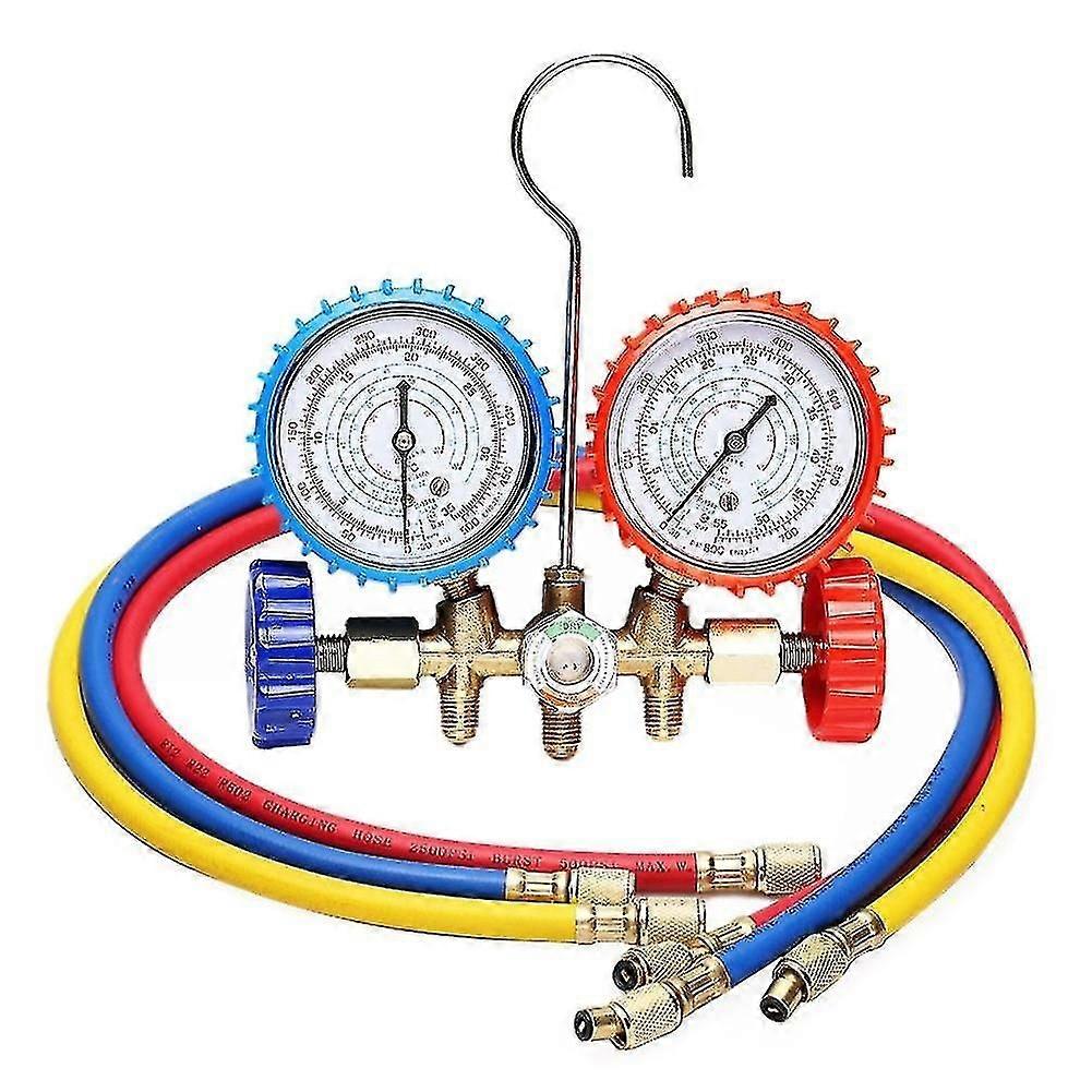 Manifold Gauge Set Combo 3 Cfm Vacuum Pump
