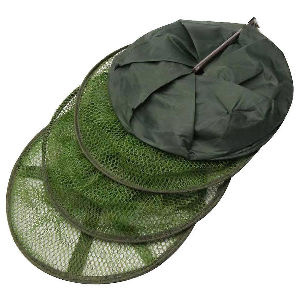 Durable PU Coated Stainless Steel Fishing Guard Netting Tool for Easy Storage and Portability, Ideal for Catching Fish, Shrimp, and Crab