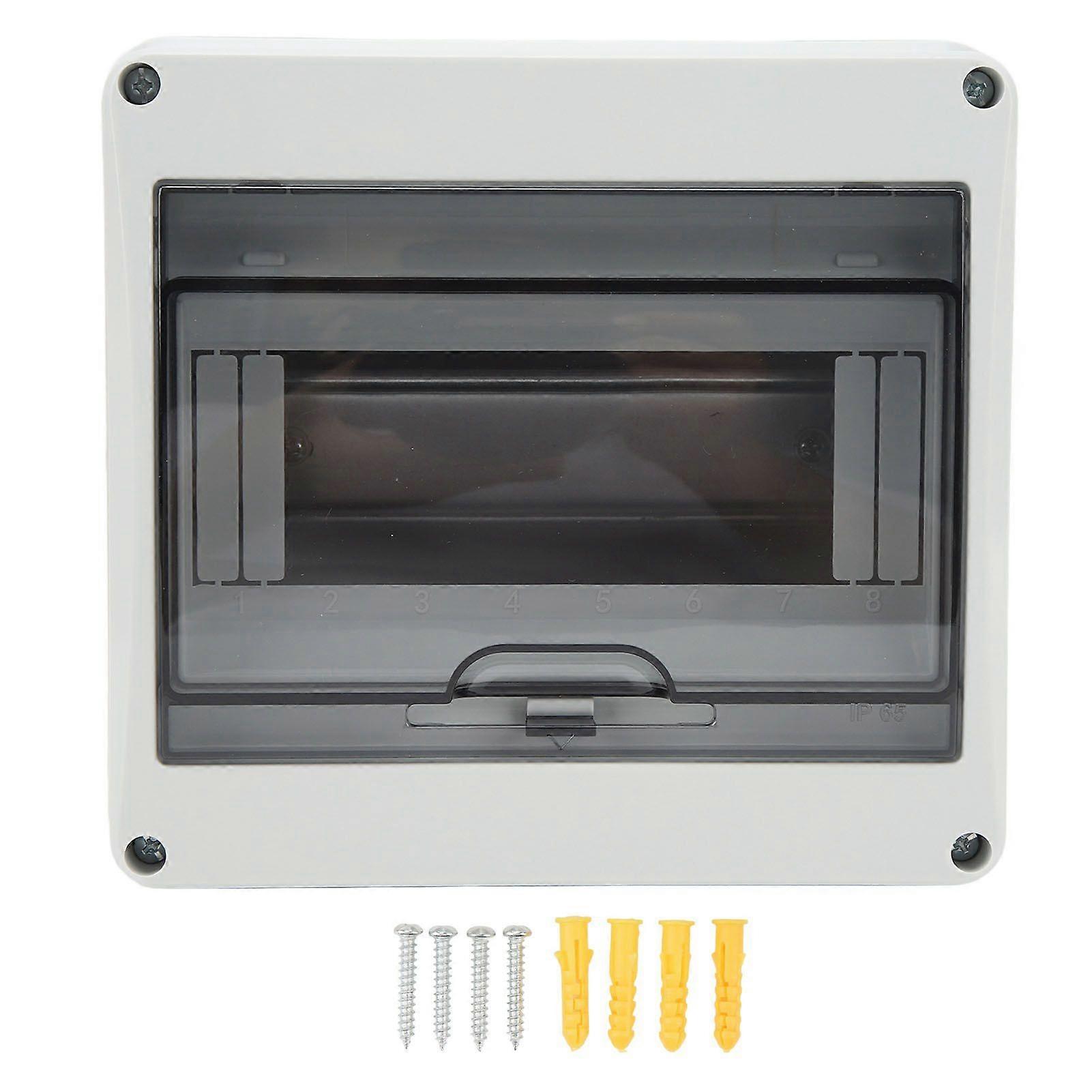 2025 Latest Model  Circuit Breaker Box 8 Way Surface Mounted IP65 Waterproof