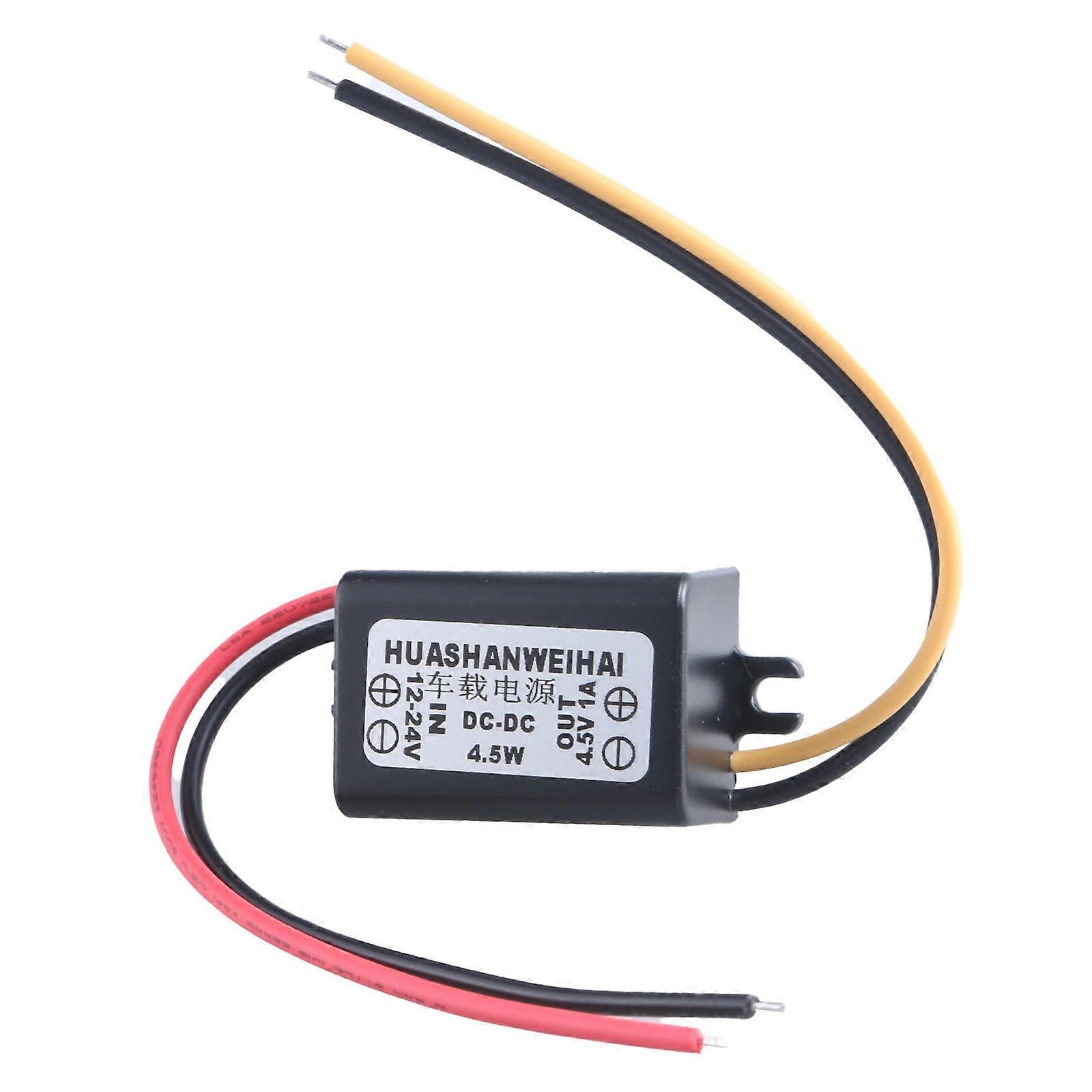 DC12-24V to 4.5V1A Step Down Car Power Converter Small and Efficient Solution Convert 14V 24V to 4.5V1A