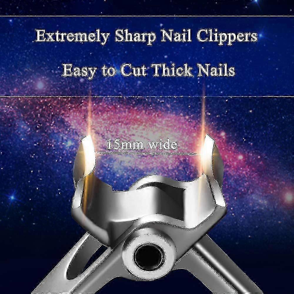 Nail Clippers For Thick Nails-silver