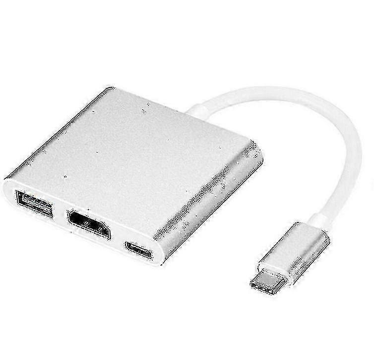 USB-C-Dockingstation mit 4K HDMI, USB 3.0 und USB-C 3.1 Multiport-Adapter