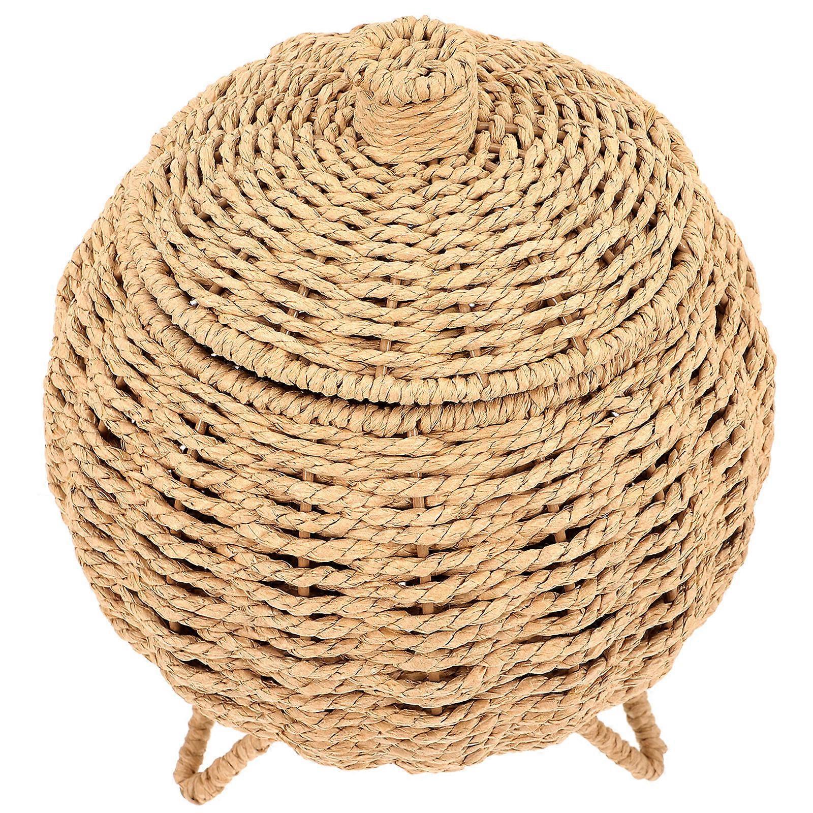 Reliable Woven Container for Home Use, Store Fruits and Other Items Efficiently