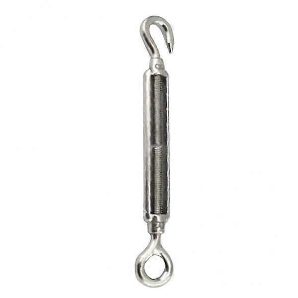 2X Turnbuckle καλωδίων σχοινιών καλωδίων γάντζων ανοξείδωτου Turnbuckle 121mm