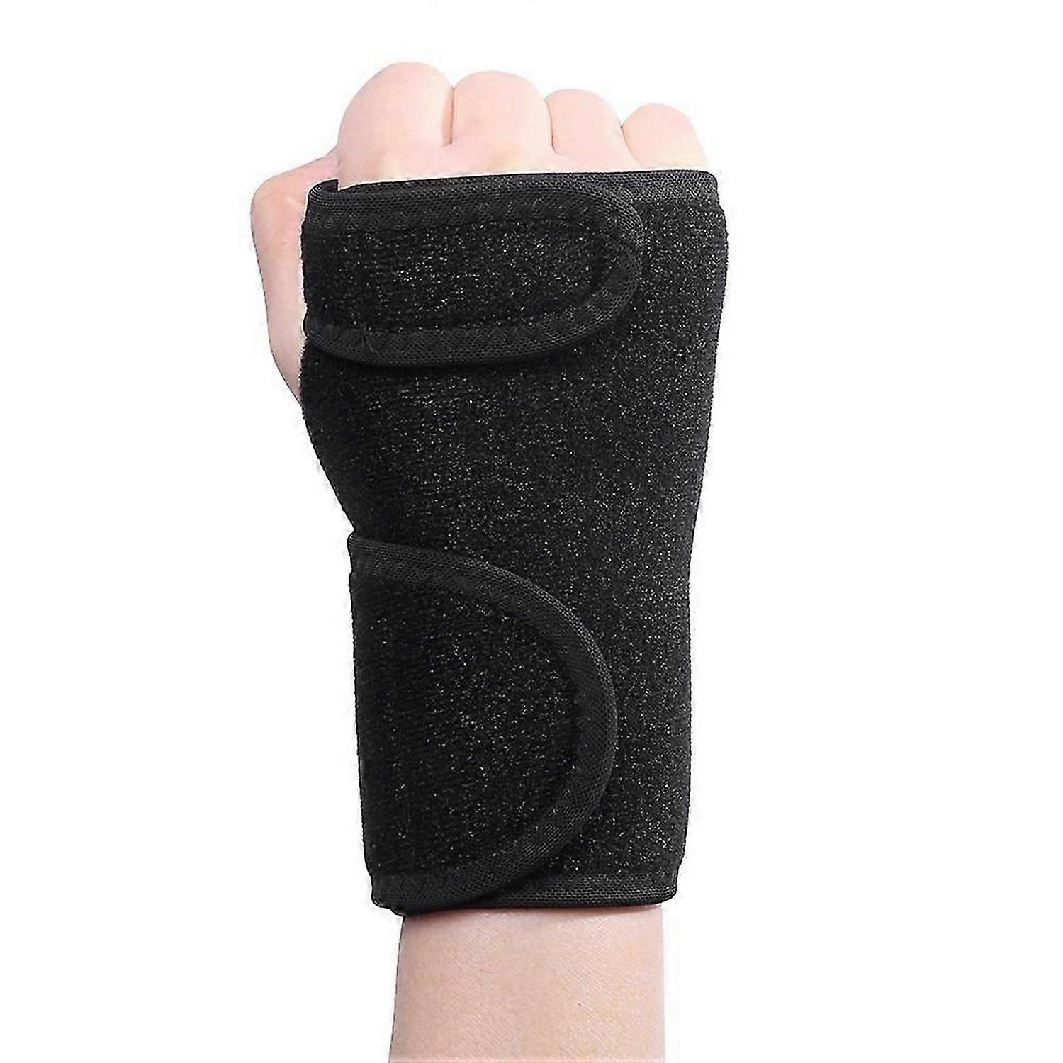 Removable Wrist Support Brace Splint Muscle Protector,1pcs(Right Hand)