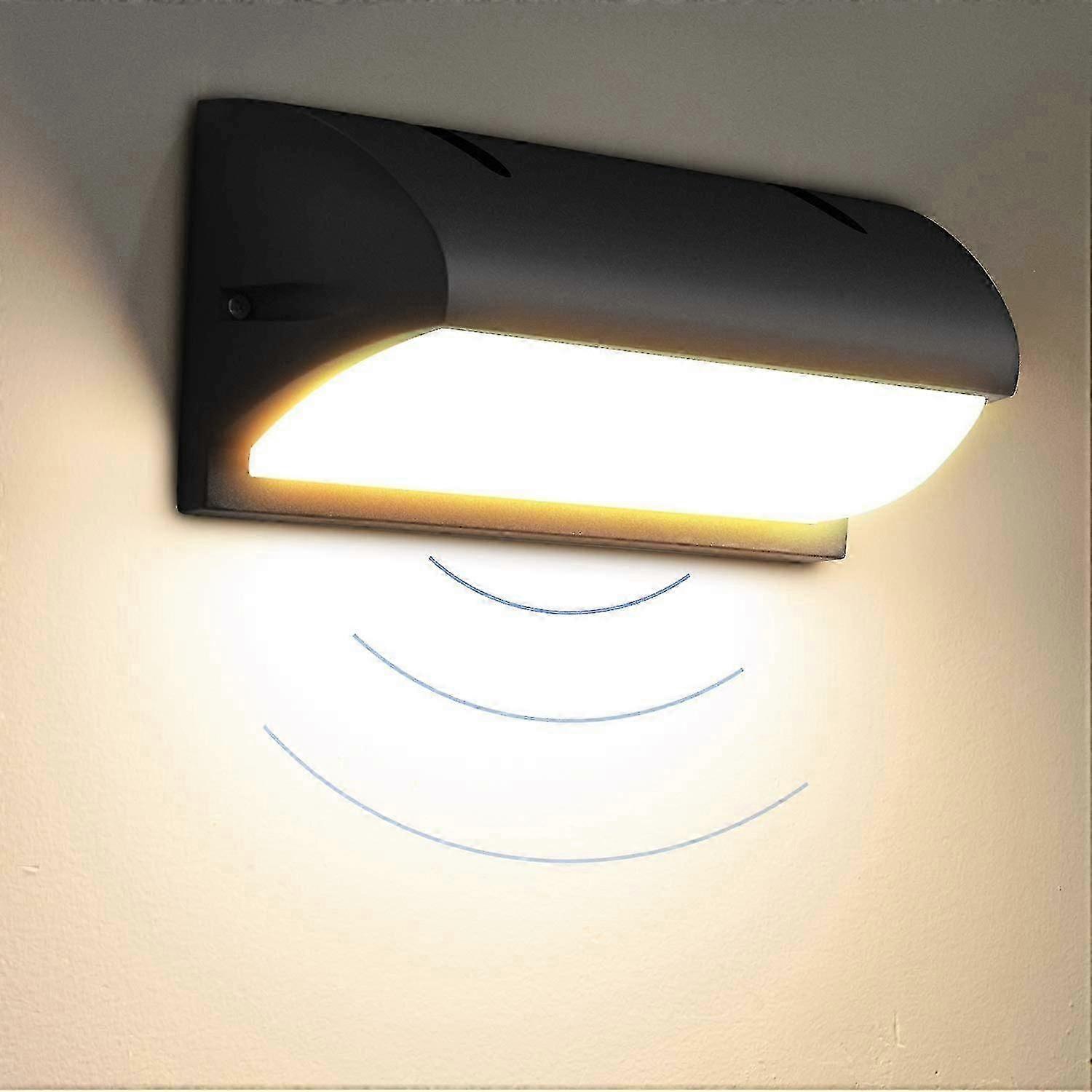 Motion Sensor Outdoor Wall Light, IP65 Waterproof, Suitable for Indoor/Outdoor Use