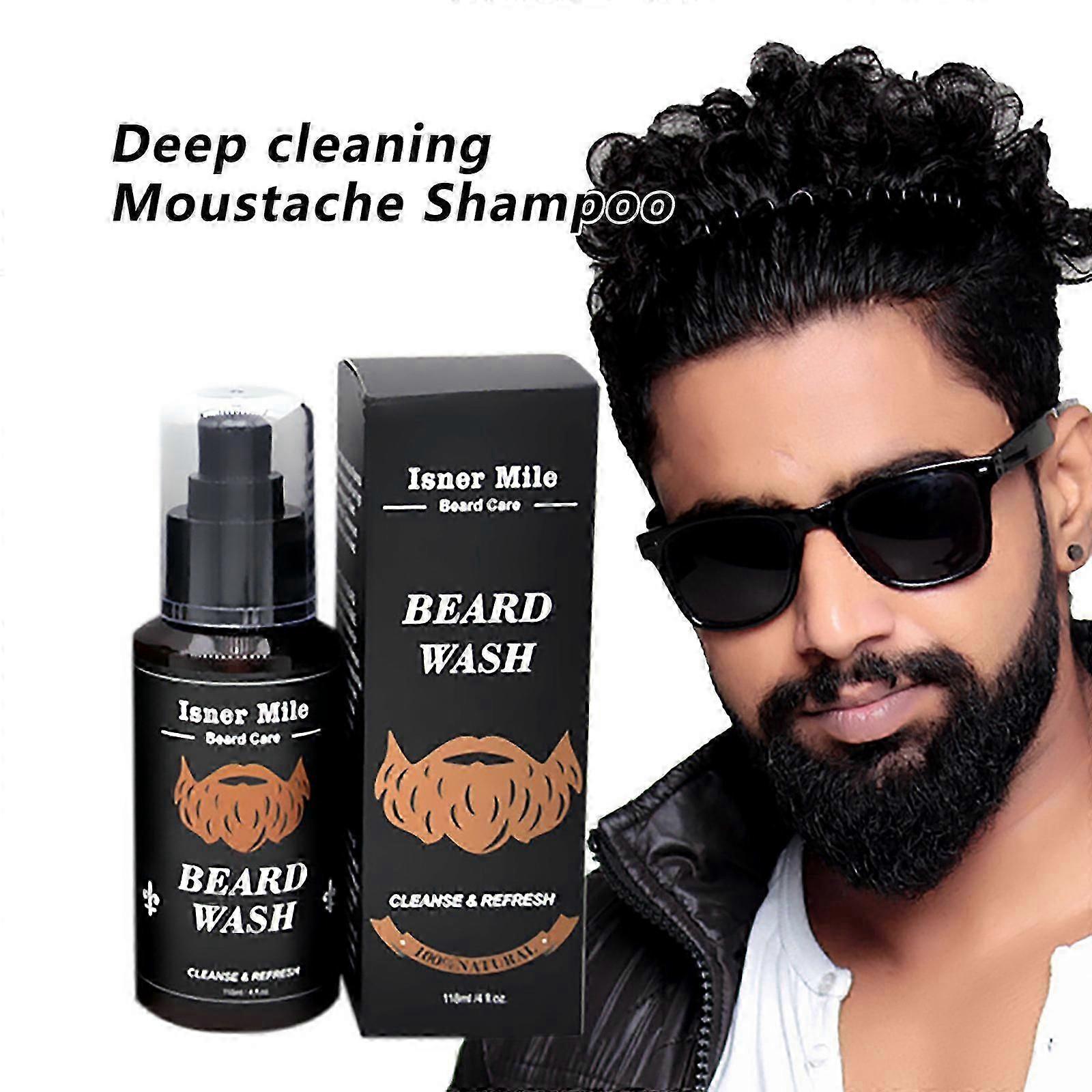 Beard Wash Cleansing Shampoo Men's Cleaning Beard Shampoo