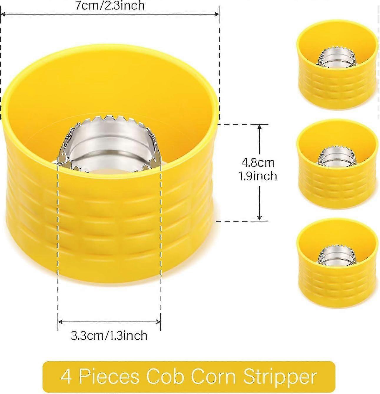4pcs Corn Stripping Tool Manual Corn Threshing For Removing Kernels From Fresh Corn 2025