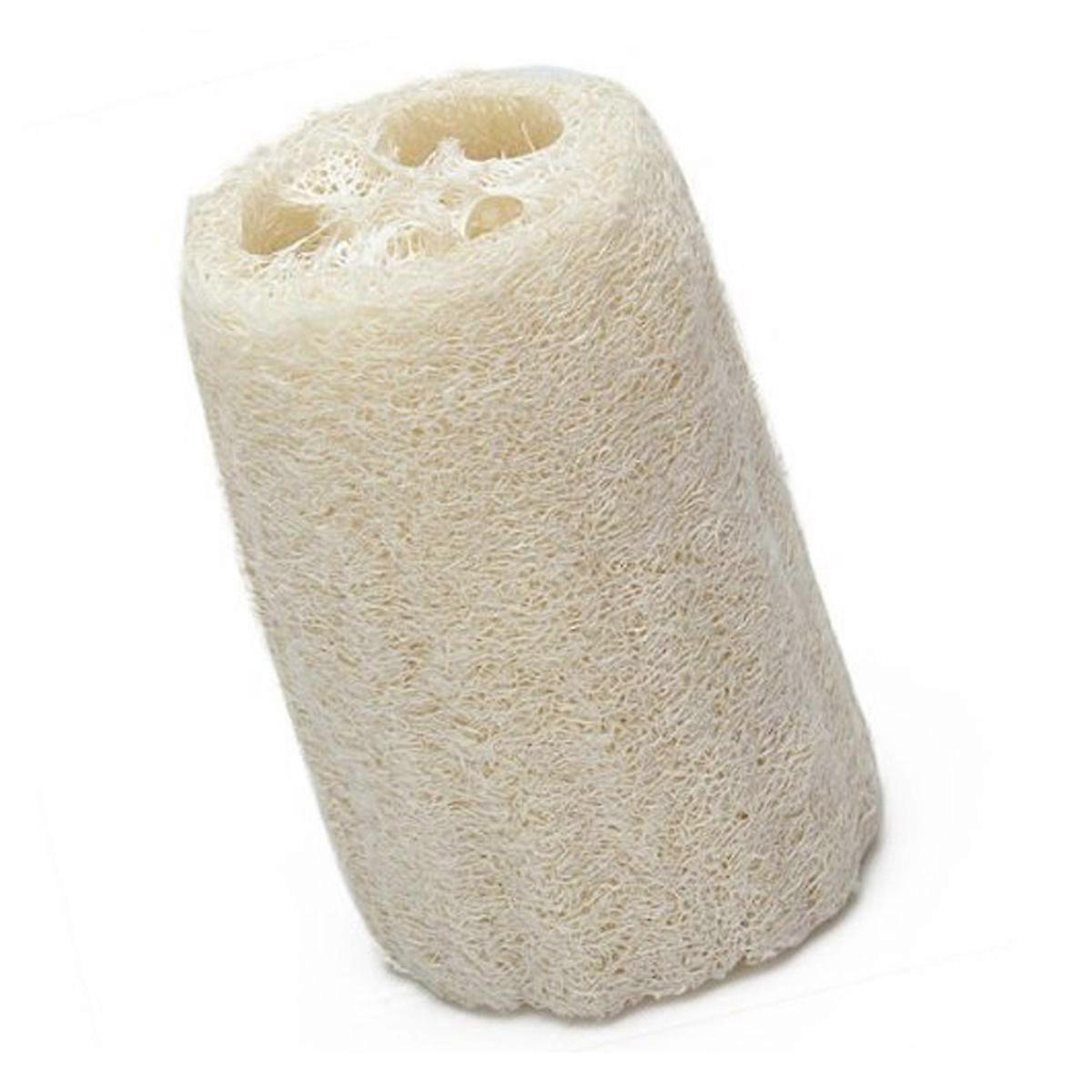 Mini Natural Loofah Sponge Portable Bath Shower Scrubber Circulation Stimulation Simple and Practical 1Pcs