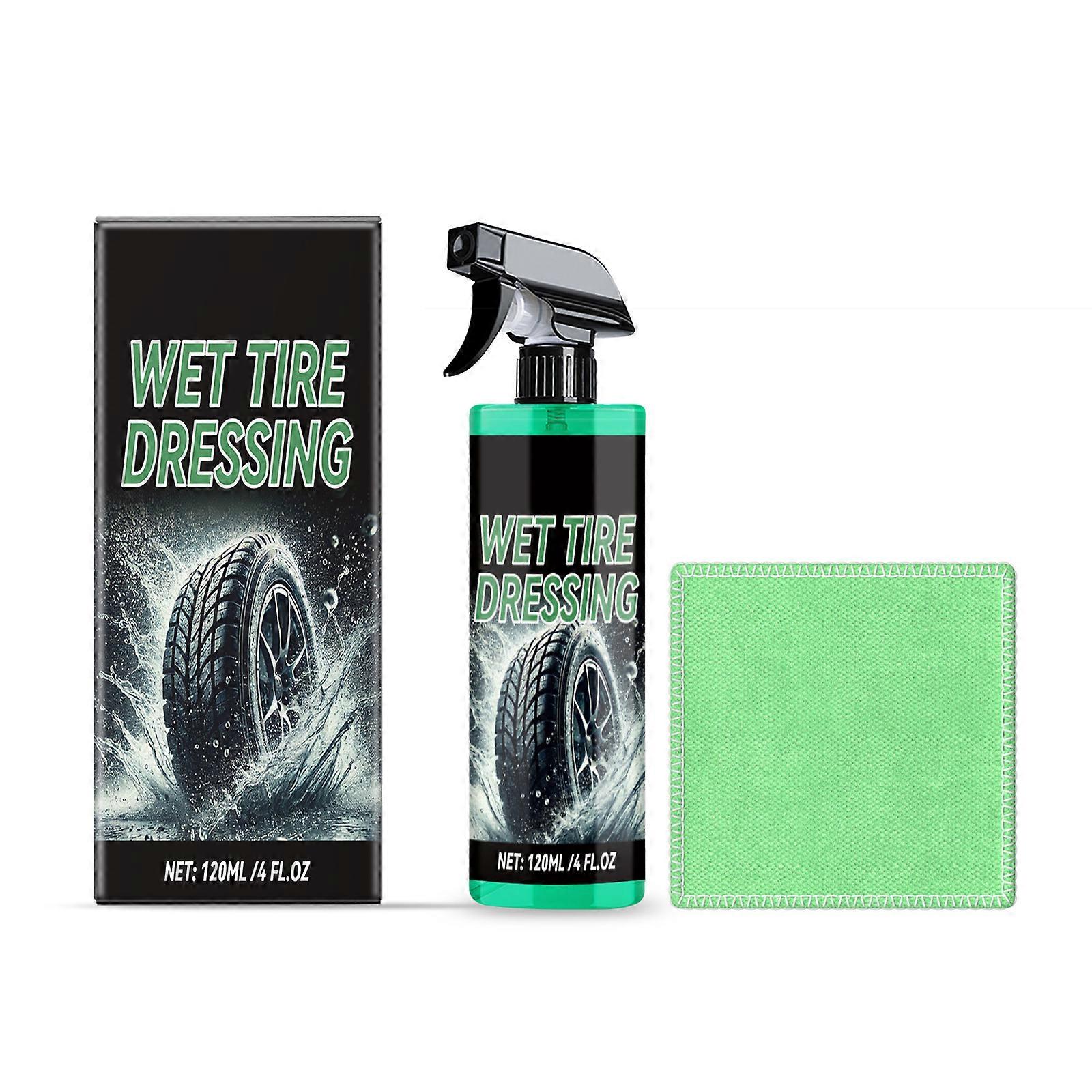 Powerful Tire Cleaner & Polish Restorer with Advanced Protection Formula Suitable for SUVs Trucks Motorcycles Multicolor