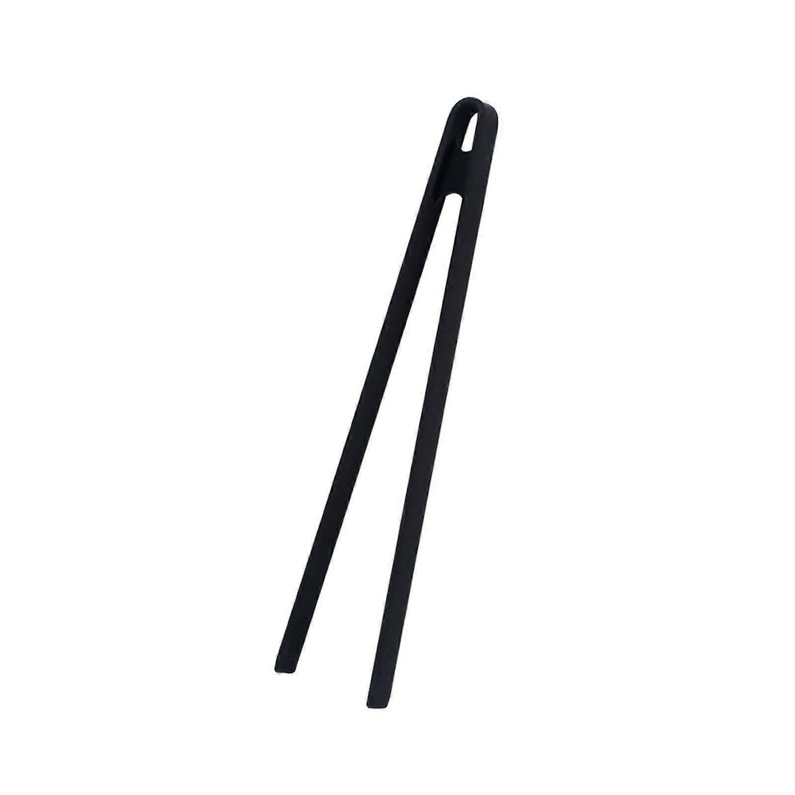 BrotLebensmittelzange nonslip, for serving, grilling, salad, long handle, black