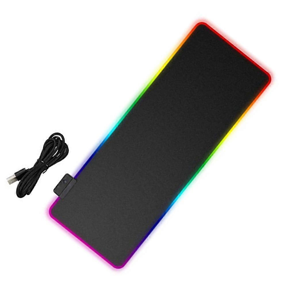 Rgb LED Mouse Mat for Computer Use Featuring Waterproof Material