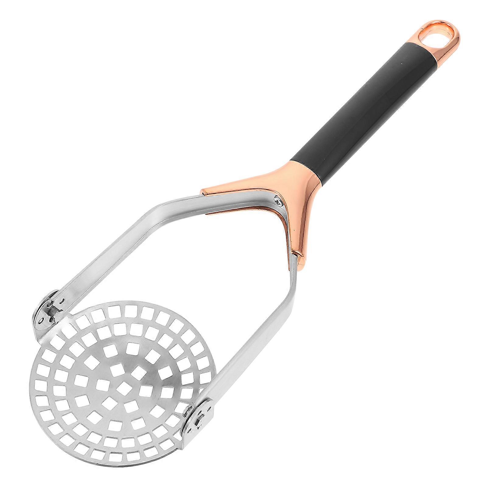 Manual Stainless Steel Potato Masher – Heavy Duty Food Crusher for Effortless Mashing, Pureeing Vegetables, and Kitchen Preparation – Kitchen Tool