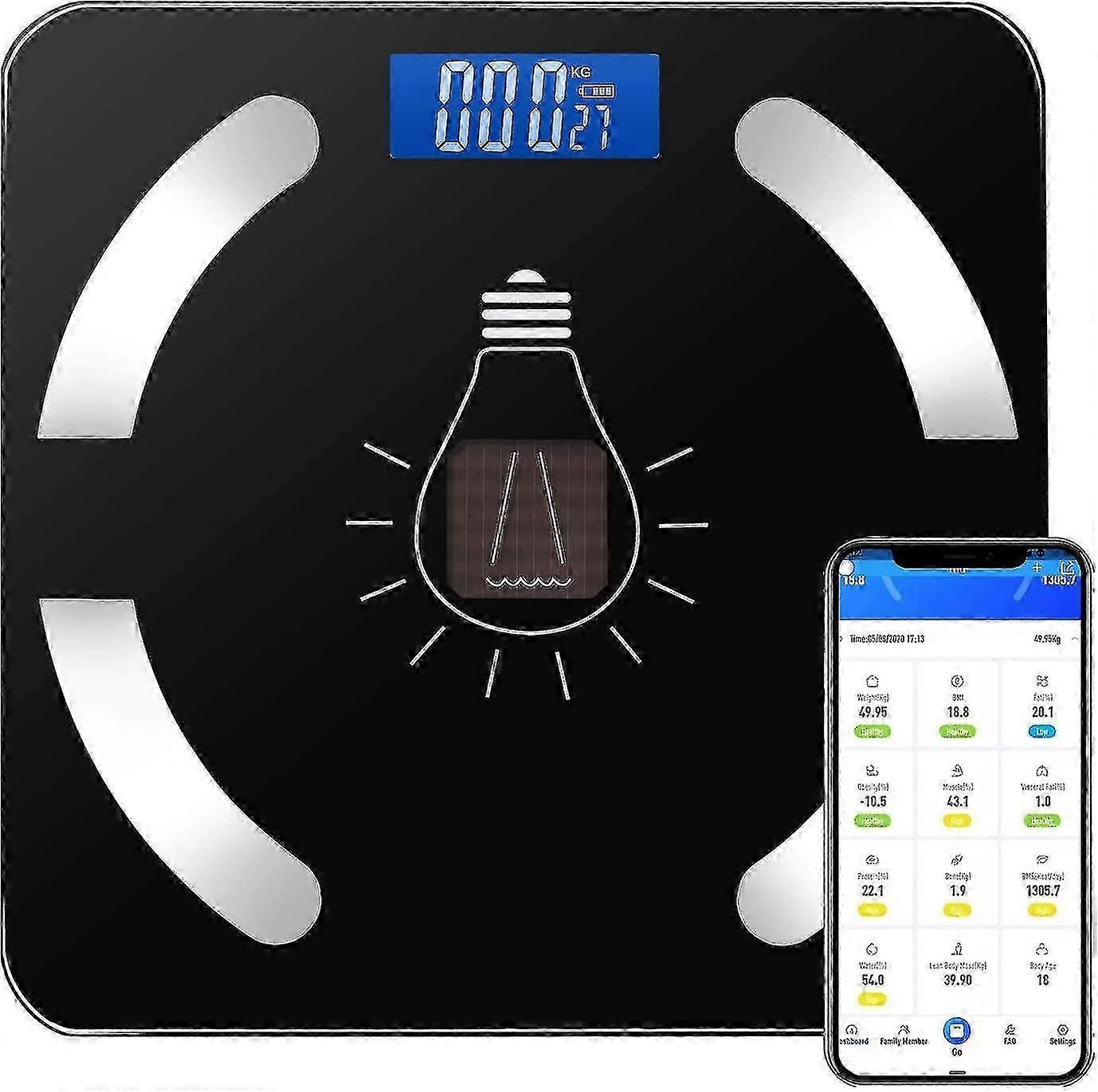 Electronic Personal Scale - Heilwiy Connected Scale Personal Scale - Heilwiy Bluetooth SZRH A-F