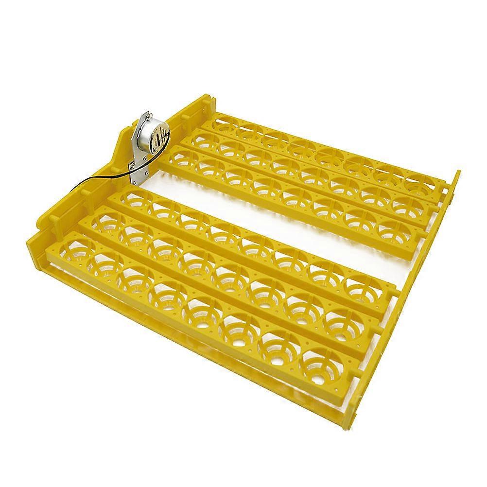Egg Hatching Incubator Machine Good Visibility Process Home Use 41.5 x 43 x 4.6 cm Yellow 1Pcs