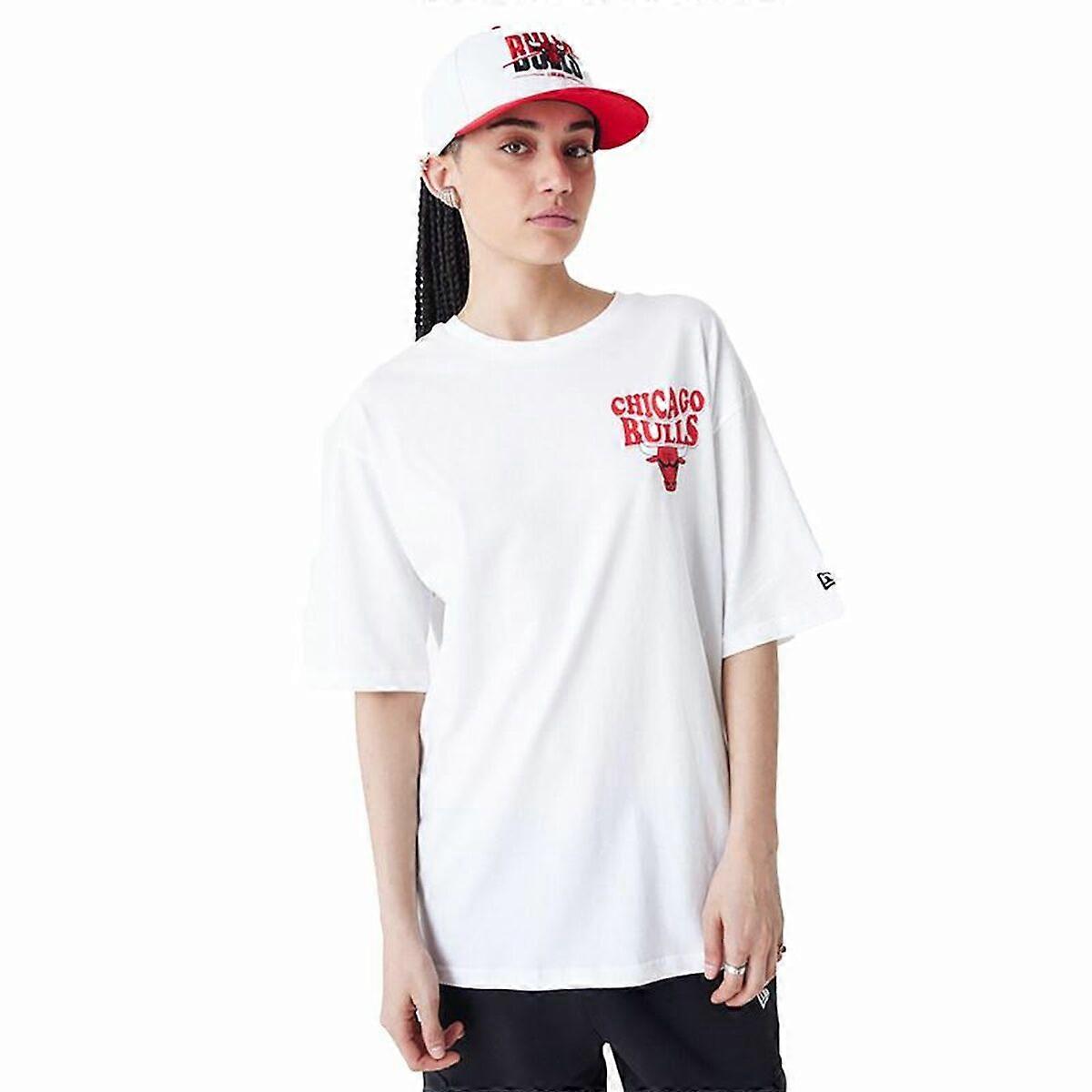 Men’s Short Sleeve T-Shirt New Era SCRIPT OS TEE CHIBUL 60435518 White (S)