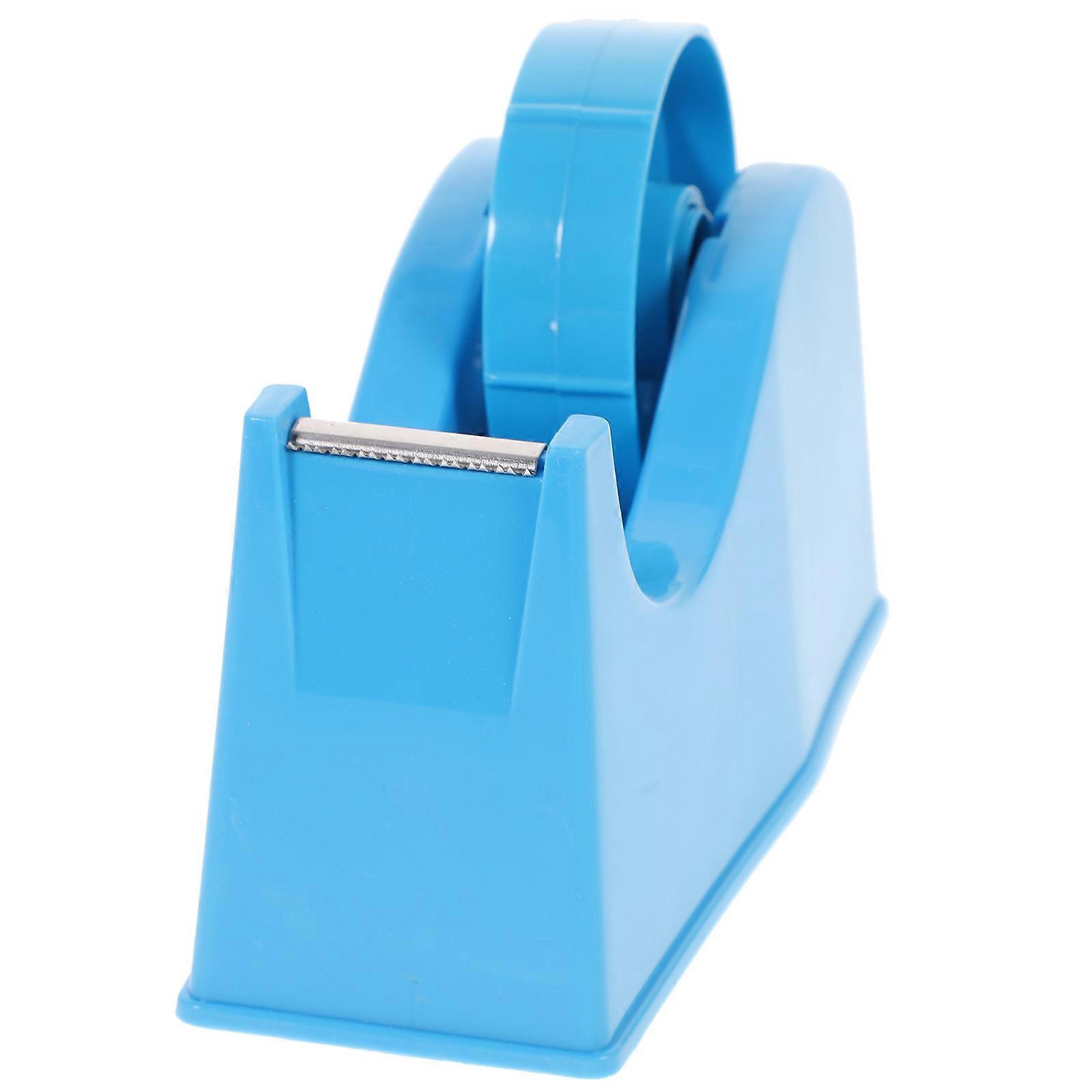 Adhesive Tape Holder Sealing Decorating Desk Stationery Packaging Tool 16.50X9.10X7.50CM Random Color 1Set