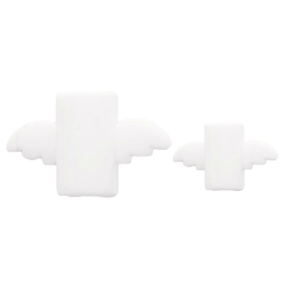 Cord Saver Cable Protector For Usb Charging Cables Family Use Daily White 2Pcs