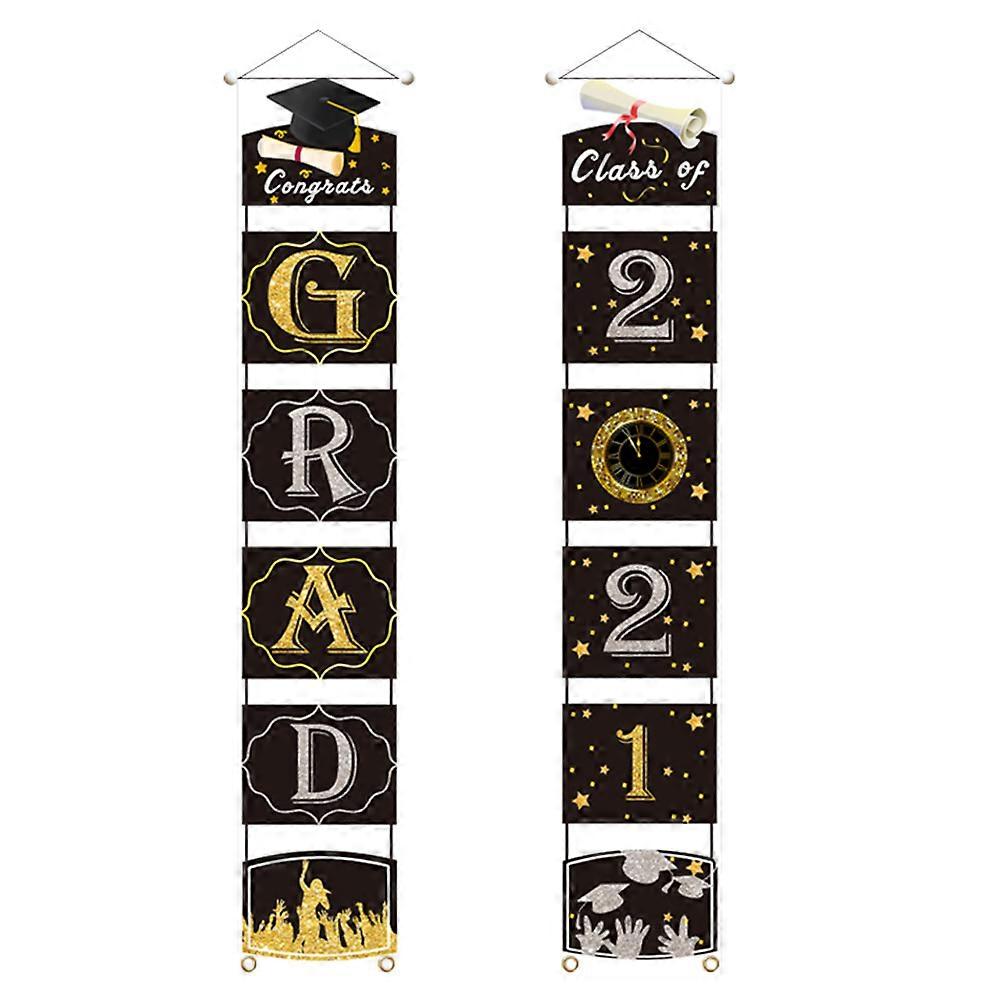 Engineer Graduation Banner Decoration Assorted Color 30x180cm Rectangle Graduation Party 1 Pair