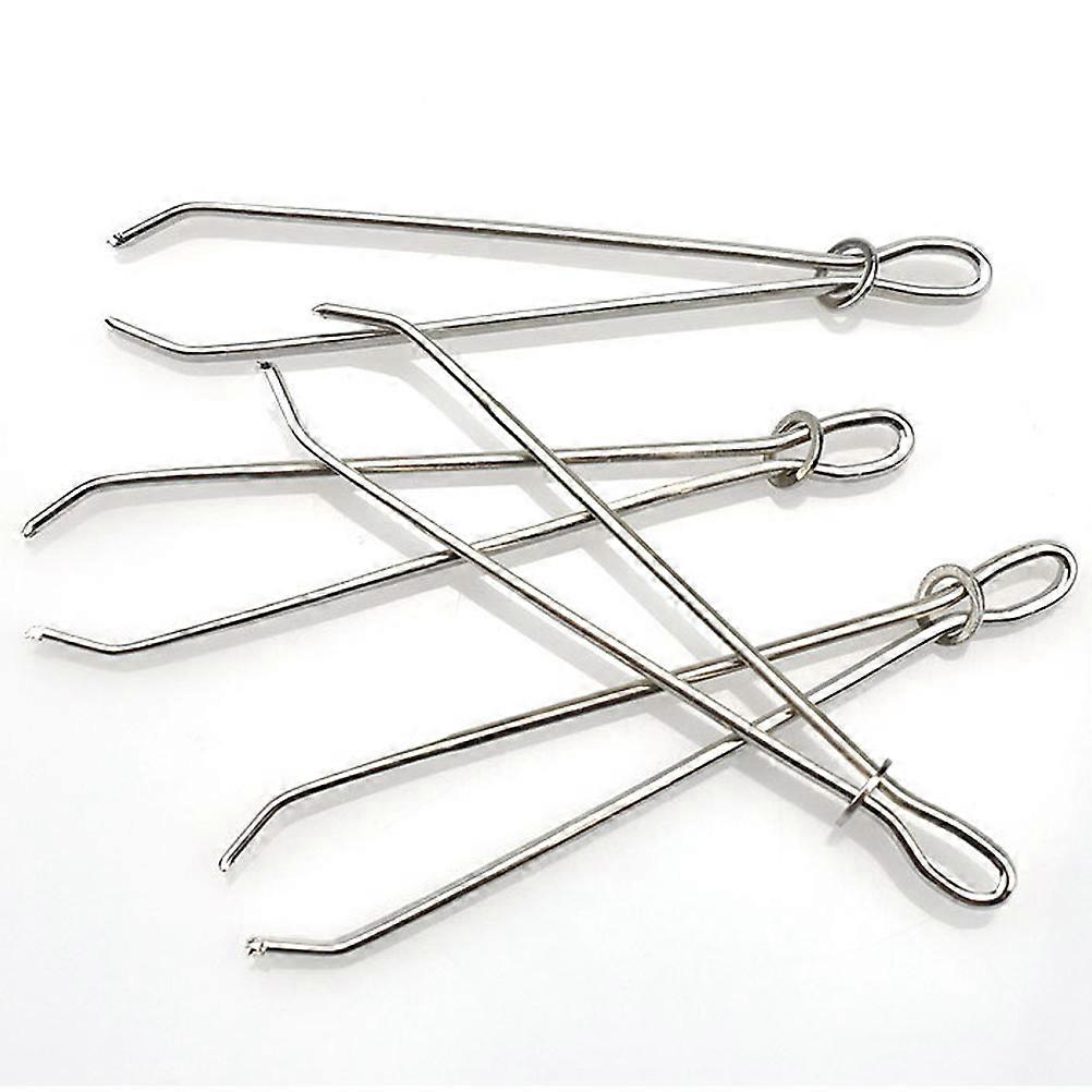 DIY Sewing Tools Threading Clips Sewing Workers Daily Use 7cm Silver Metal Threading 20Pcs