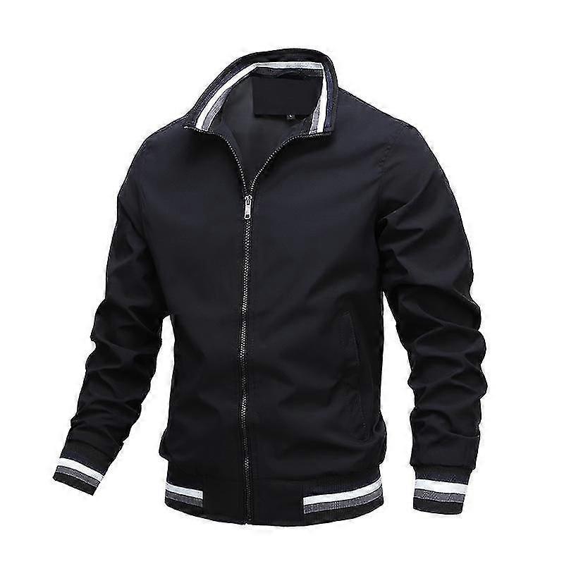 Casual Solid Jacket för män