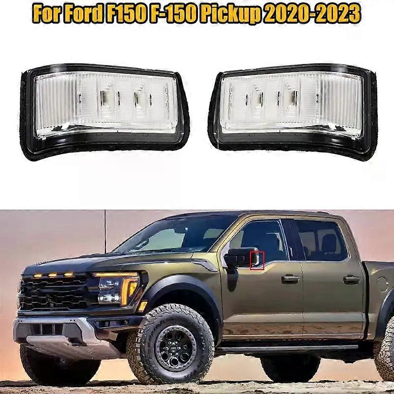 unique LED Car Rear View Mirror Turn Signal Light Lamp For Ford F150 F-150 Pickup 2020 2021 2022 2023 Car Accessories
