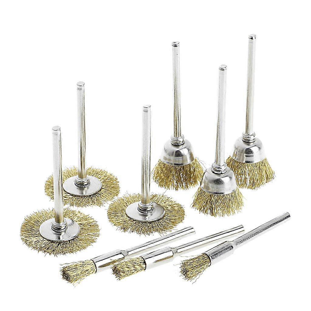 9 wire brush wheel