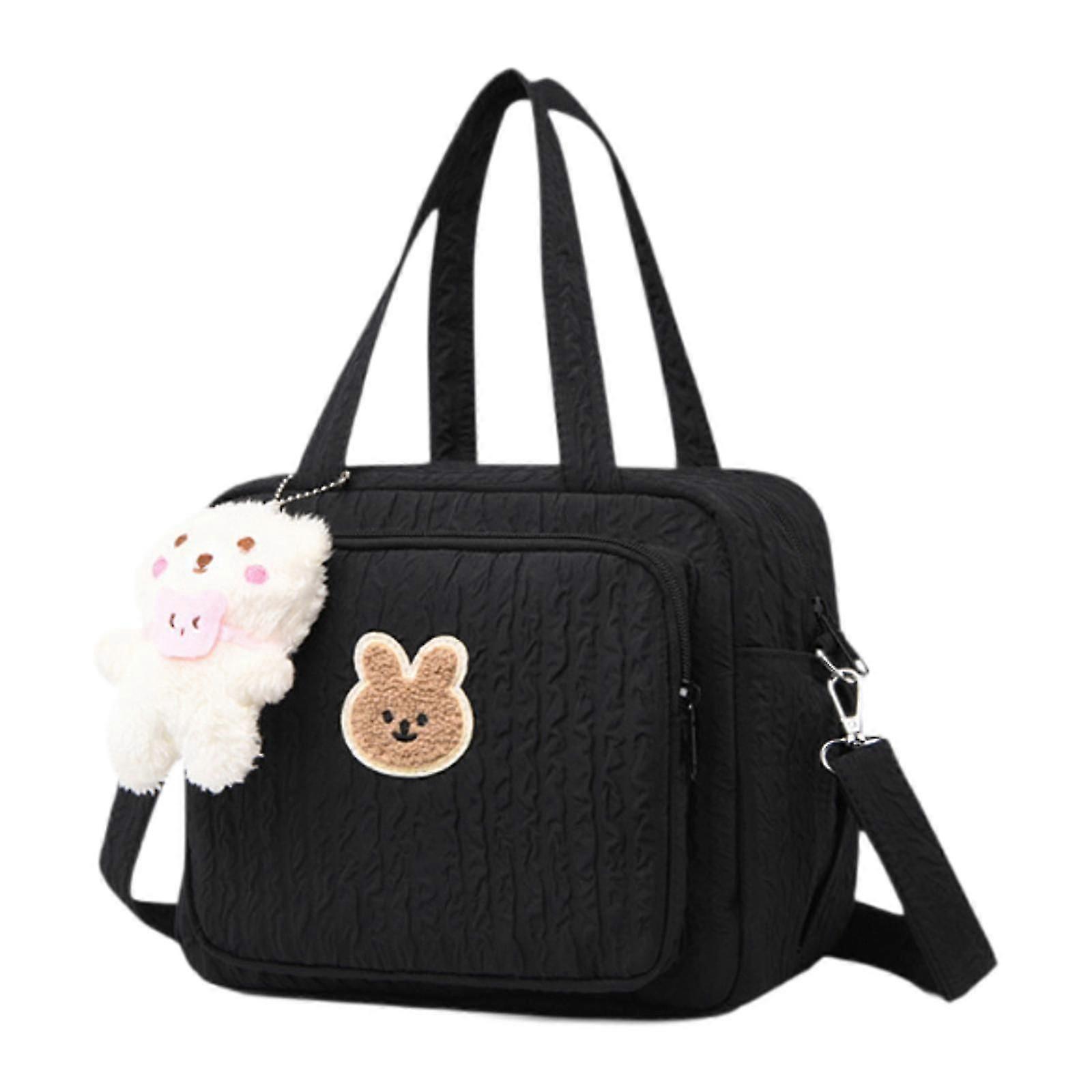 Diaper Bag Handbag Reusable Large Capacity Spacious Mummy Makeup Bag Handbag Yellow
