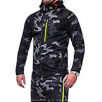 Mens Tracksuit Jogger Fitness Hoodie Bottoms Pants Trousers Jogging Sweat Suit High Quality