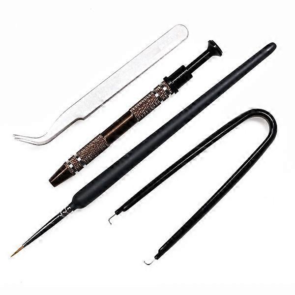 Mechanical Keyboard Tweezers Lubricant Tool Brush Switch Puller Shaft Picker Holder IC Claw