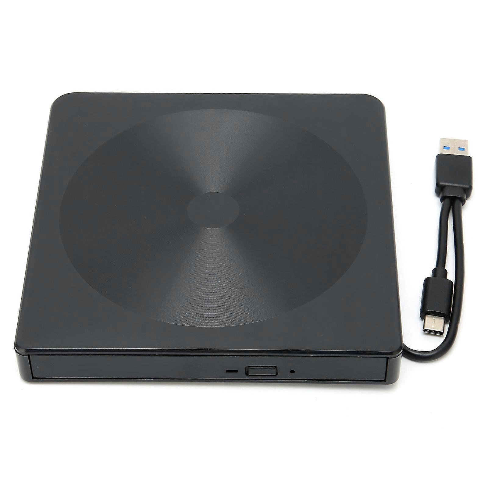 MAIWO External CD Drive K523 Mute HighSpeed Reading Dual Interface Disc Burner for CD/VCD/DVD