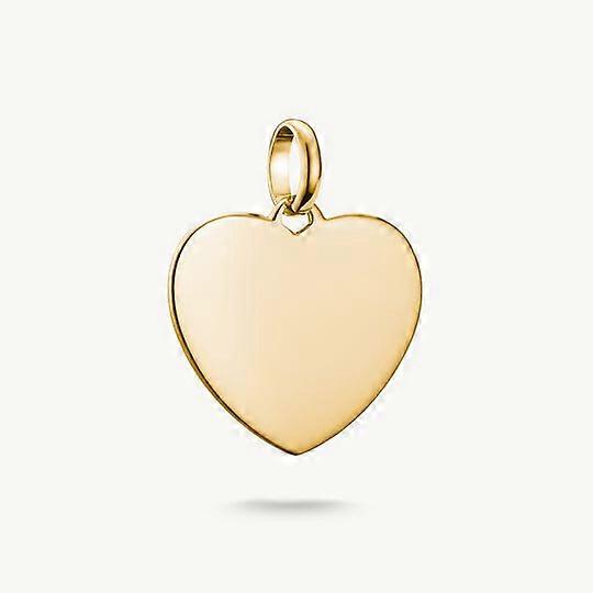 Thomas Sabo Charm Club Charming Connect Gold Plated Big Heart Charm CC1274-413-39