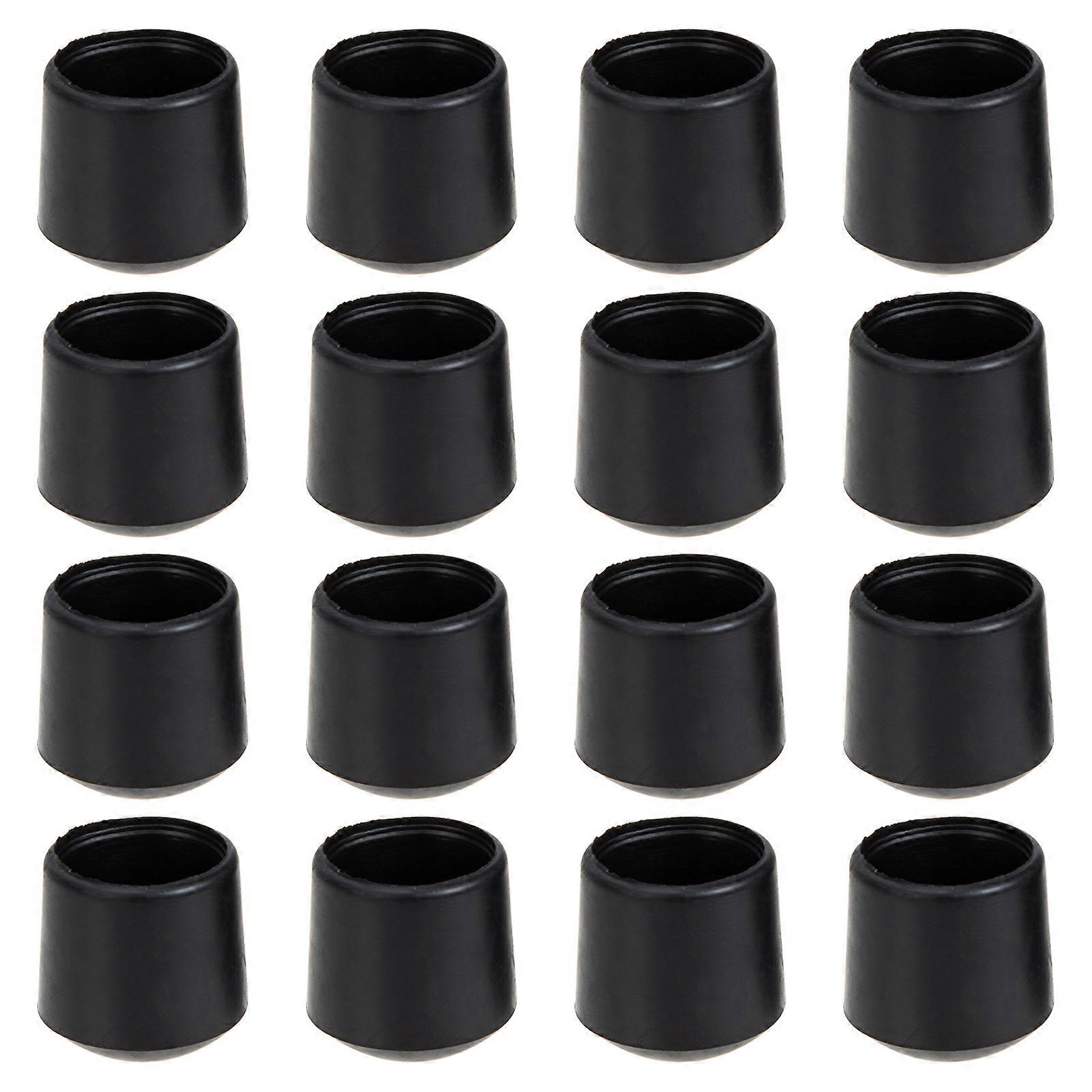 Foosball Rubber End Cap Safety Cushioning Protection For Table Soccer Play 16Pcs
