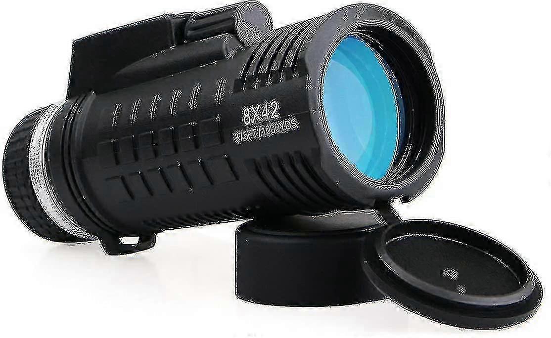 8X42 Monocular Telescope Waterproof Compact Monocular Built-in Compass
