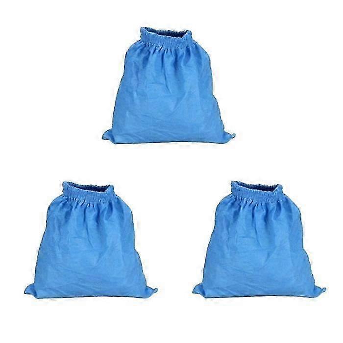 Textile Filter Bag 3 Pieces Set Compatible with Certain Vacuum Cleaner Models Including MV1 WD1 WD2 WD3 SE4001 Filter Bag Parts
