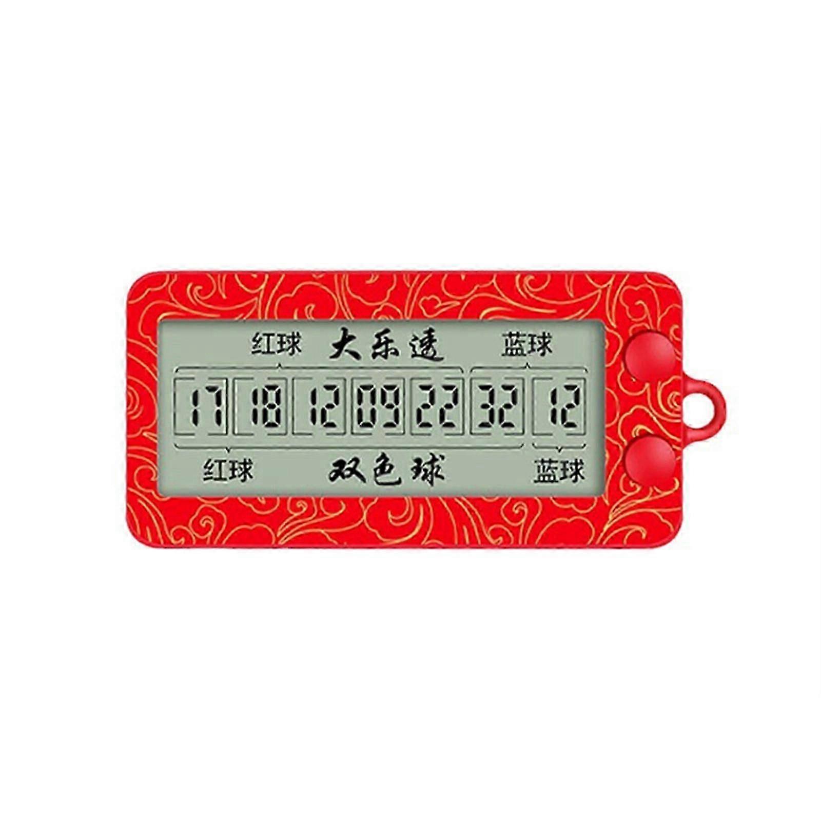 Mini Portable Fortunate Number Picker Sélecteur de Numéro Portable Algorithme AI Probabilité Double Lottery Picker pour KTV Nightclub