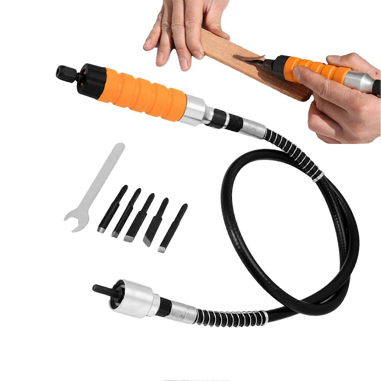Holzschnitzset  wood carving set for beginners, electric engraving bit set
