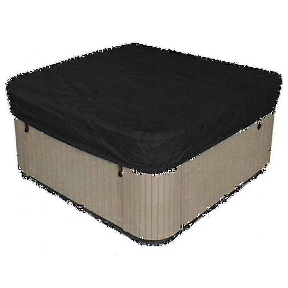 Durable Polyester Cover for Square Outdoor Hot Tubs and Spas with Waterproof Protection
