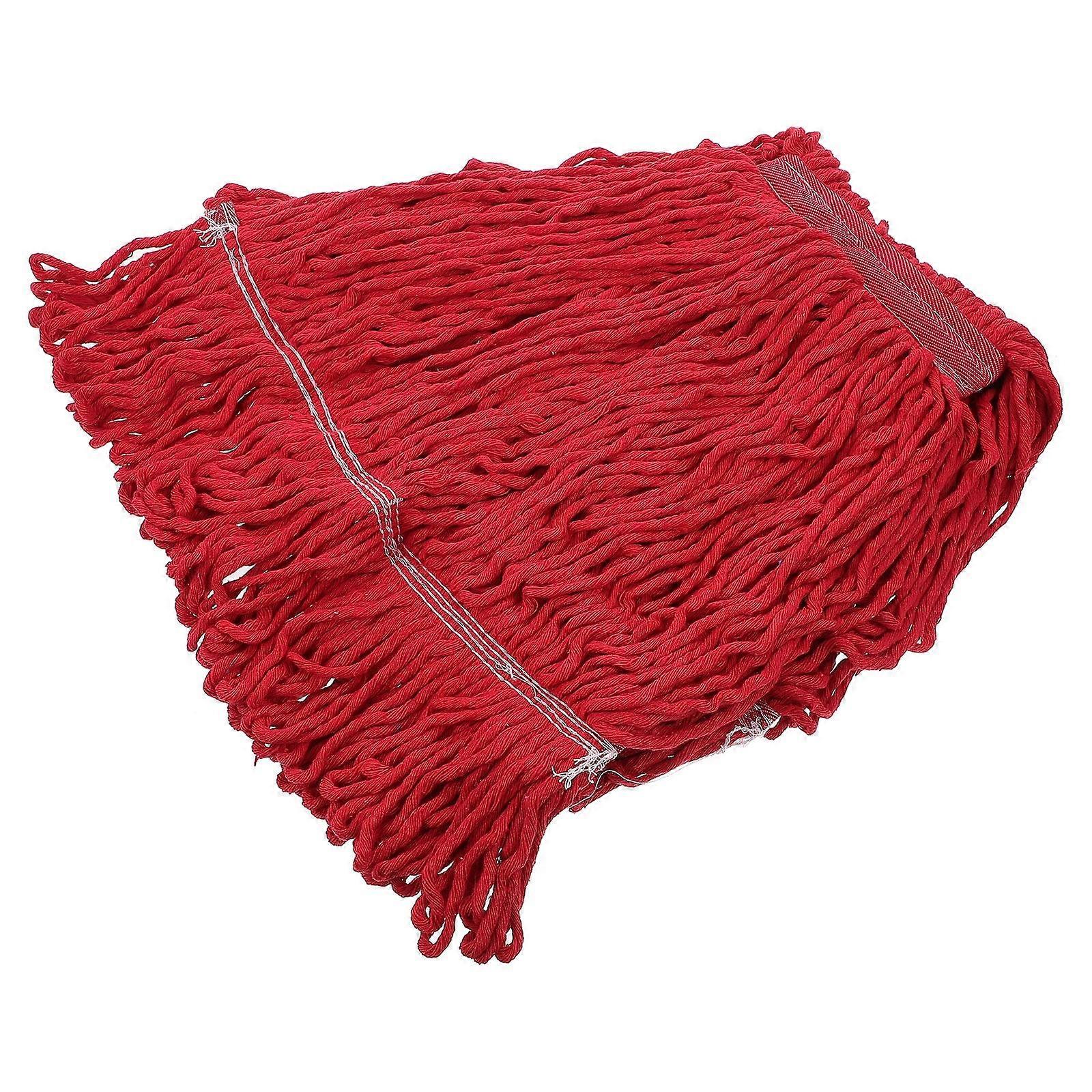 Cotton Yarn Mop Head Replacement Reusable String Mop Pad for Easy Floor Cleaning, High Absorbency, Compatible with Domestic and Commercial Use