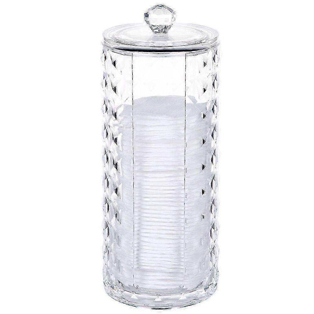 Transparent Tall Storage Box for Cotton Pads