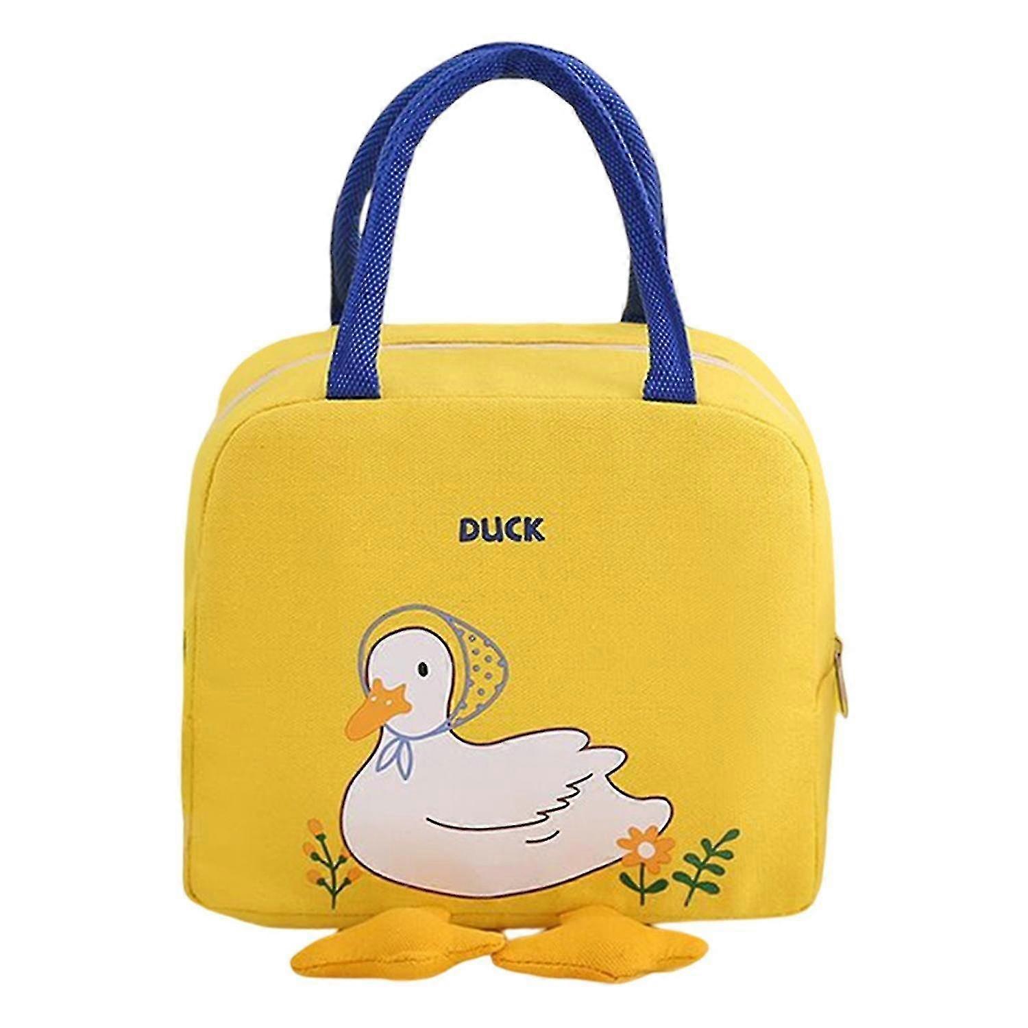 Multi-purpose Insulated Lunch Bag with Smooth Zipper for Household Use