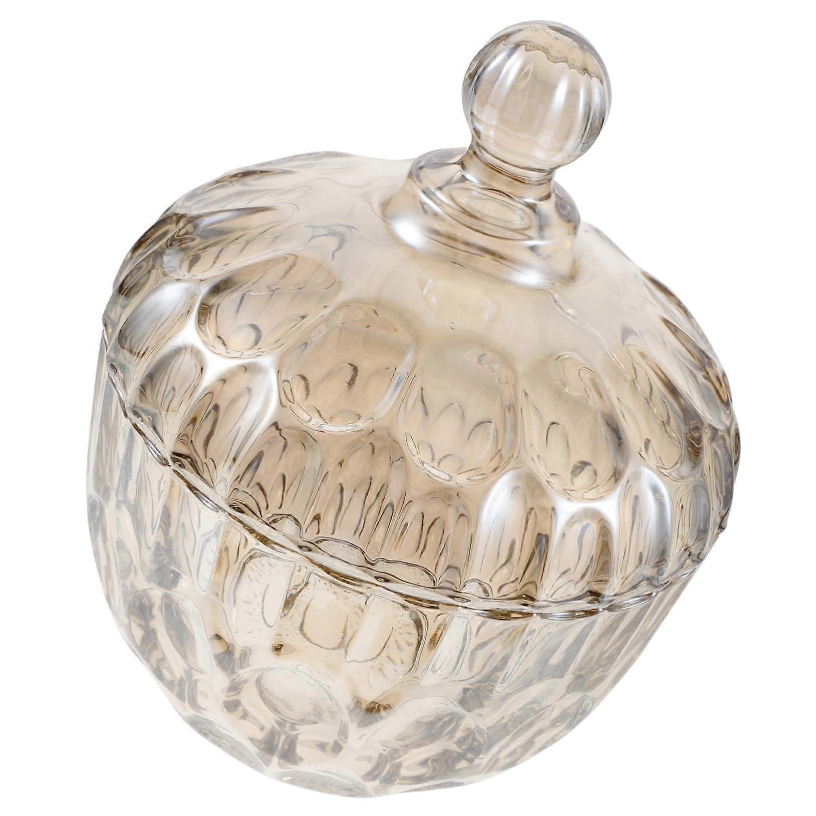 Ice Cream Sundae Storage Container with Lid, Glass Sugar Bowl and Appetizer Cup for Snacks, Fruits, and Nuts